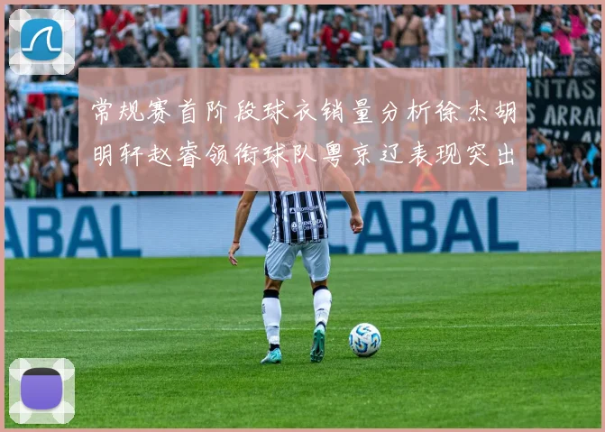 常规赛首阶段球衣销量分析徐杰胡明轩赵睿领衔球队粤京辽表现突出